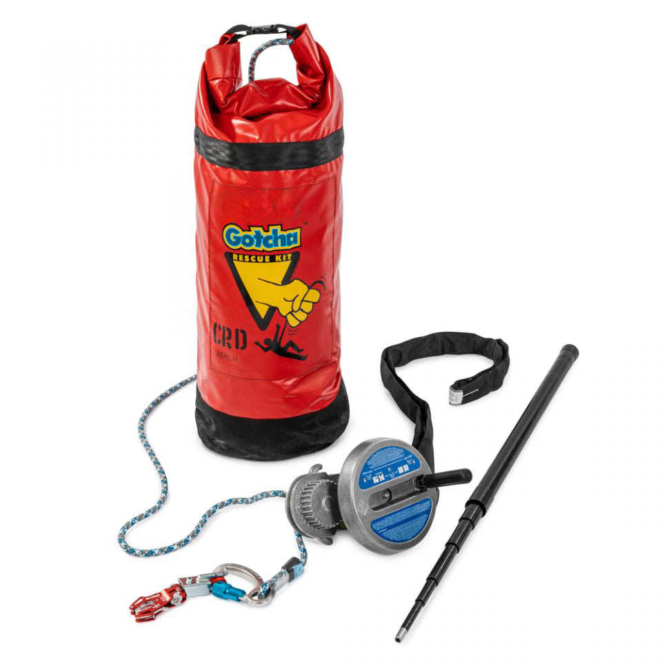 Gotcha CRD Rescue Kit For Tradesmen Unique Height Safety Rescue Solution Gotcha CRD Rescue Kit For Tradesmen Unique Height Safety Rescue Solution