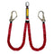 BIGBEN® Twin Tailed Elasticated Fall Arrest Lanyard with 2x Steel Scaff Hooks