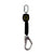 BIGBEN Retractable Fall Arrest Lanyard with Scaffold Hook - 2m