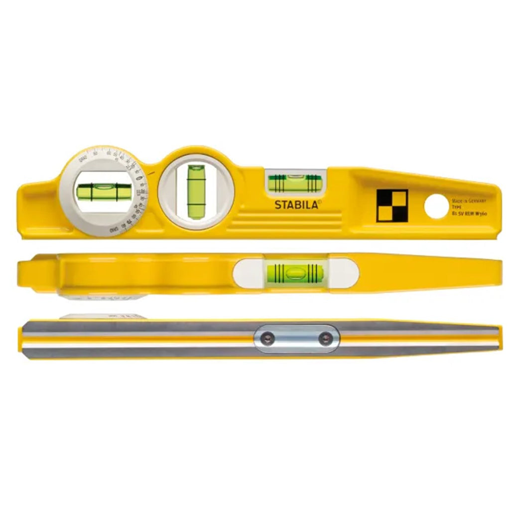 Stabila Rare Earth Level with 360° Rotating Vial