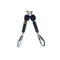 Nano-Lok™ Twin Retractable Lanyard with Scaffhooks & Carabina - 2m