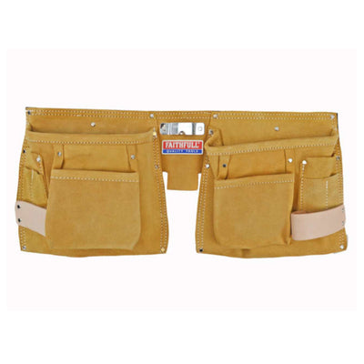 10 Pocket Double Tool & Nail Pouch