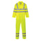Hi-Vis Lightweight Polycotton Coverall - Yellow