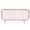 Heavy Duty Pedestrian Barrier - Powder Coated Red