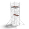 Double width scaffold tower