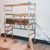Low level scaffold tower ready to be used