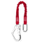 BIGBEN® Elasticated Fall Restraint Lanyard with 1x Carabina & 1x Scaff Hook