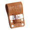 Brown tan leather BIGBEN® Metal Reinforced Single Spanner Frog
