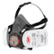 Force 8 Half-mask Medium with Press To Check™ P3 R Filters-SPCL13024-Leachs
