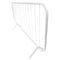 Heavy Duty Pedestrian Barrier - Powder Coated White