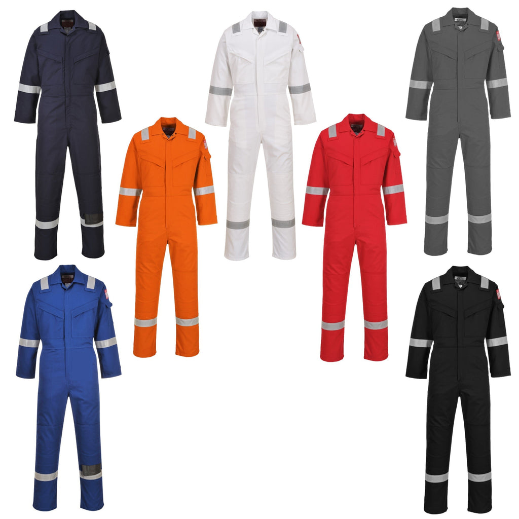 Heavy Duty Flame Resistant Anti-Static Coverall