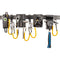 IMN Contractors Leather Tethered Tool & Belt Set in Black with Hammer