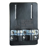 Leach’s Double Loop Spanner Frog with Metal Reinforcement - Black
