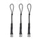 Three Spare Detachable Loops for Quick Release Tool Lanyard