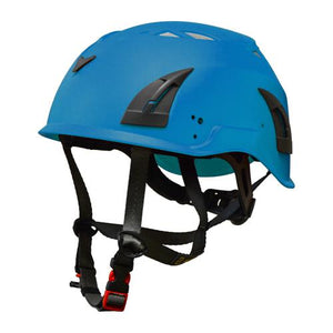 Blue height safety helmet