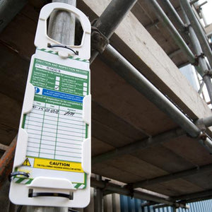Scafftag in use