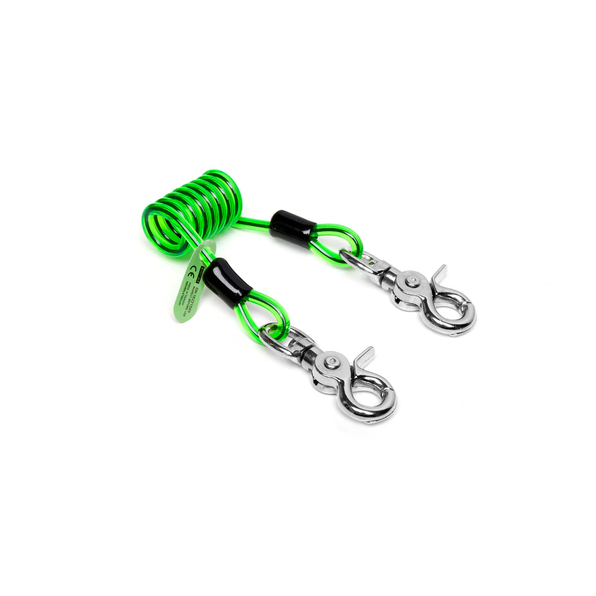 NLG Short Coiled Tool Lanyard, Quick Clip, Max Load: 3KG (6.6lbs)
