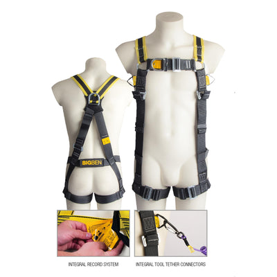 BIGBEN® Deluxe 2 Point Fall Arrest Harness - HA Design