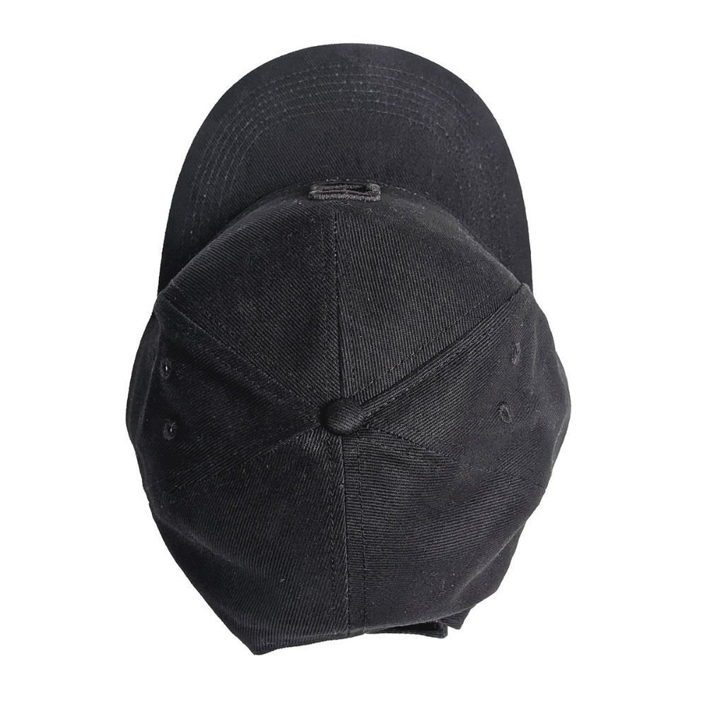 BIGBEN Baseball Cap Black c/w 3D Black B Embroidery