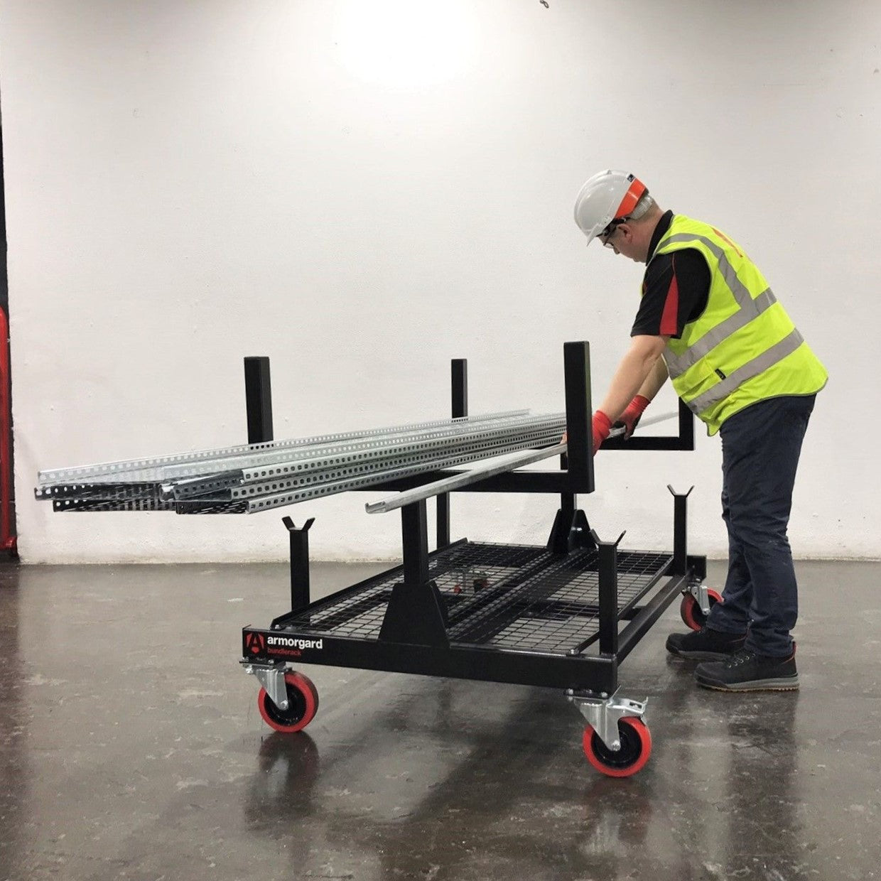 Bundlerack Mobile Storage Rack - Easy Transportation & Storage of Large ...