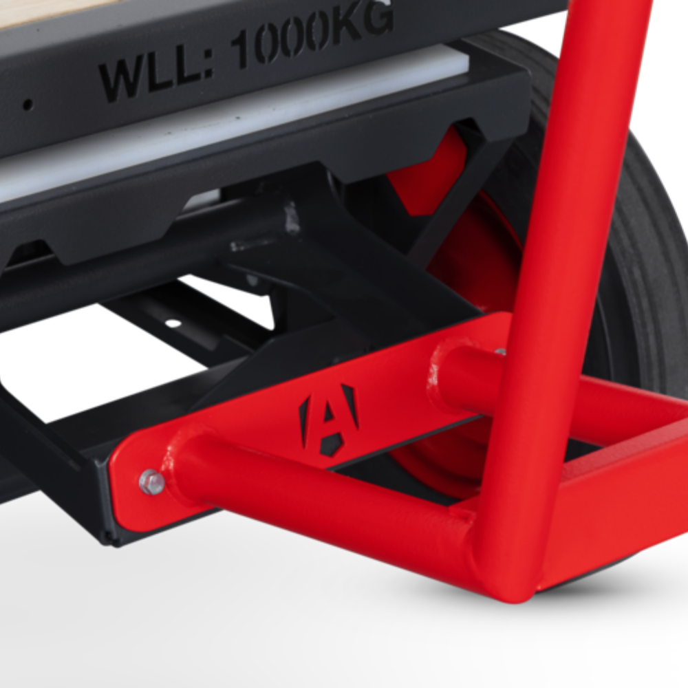 Turntable Truck TT1, Large Flat-bed Platform Mobile Trolley, 1594W x 695D x 1160H, 1000kg SWL