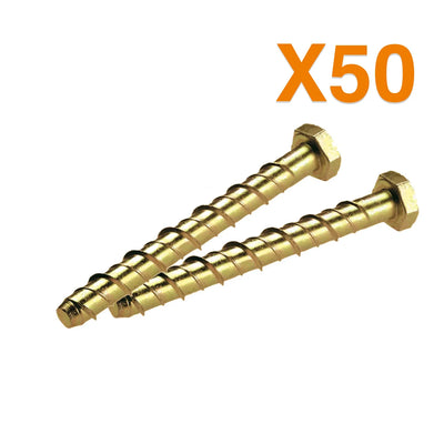 12mm Thunderbolt Screwbolt - 20 & 50 Packs