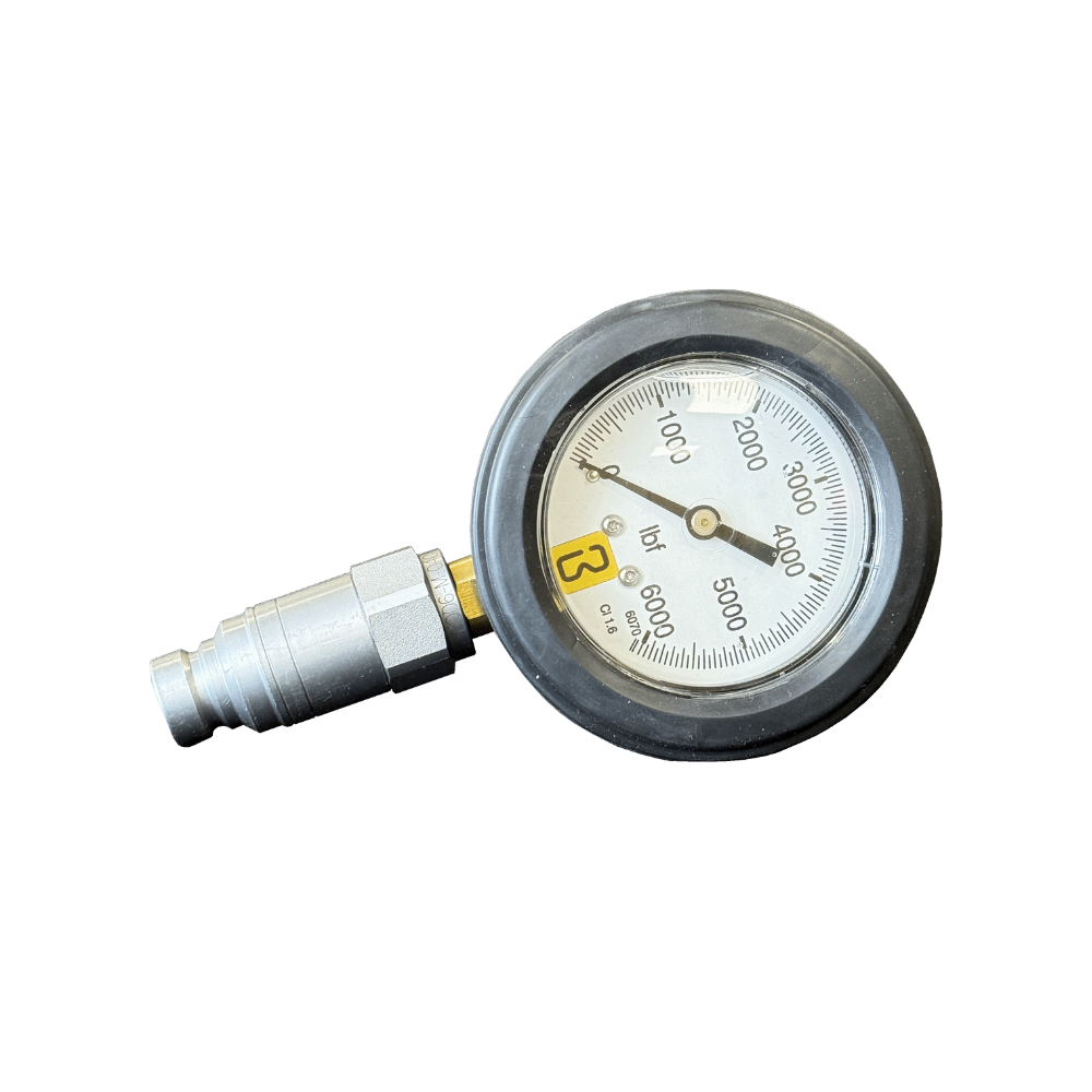 Replacement Gauge for BIGBEN Anchor Tester, 0-6000 LBF Gauge