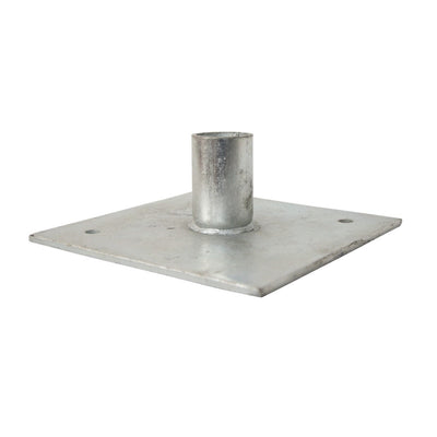 Metal Base Plate 150mm x 150mm, 5mm Thick EN74/BS1139 Standard