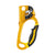 Petzl B17ALA ASCENSION Handled Rope Clamp, Black/Yellow