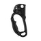 Petzl B17ALN ASCENSION Handled Rope Clamp, Black