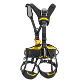 Petzl C083AB ASTRO® Full Body Harness, Black/Yellow