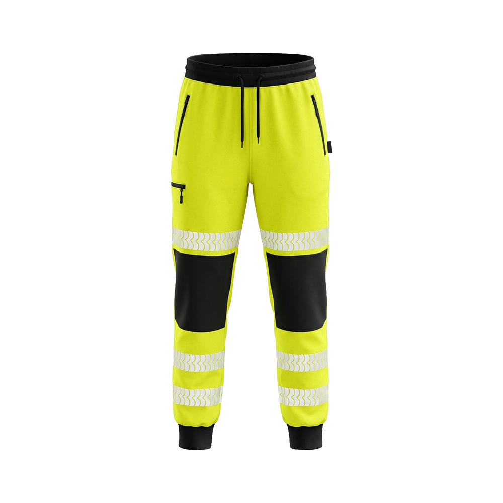 Yellow BIGBEN® ULTRATUFF® Hi-Vis Flexi Cargo Trousers
