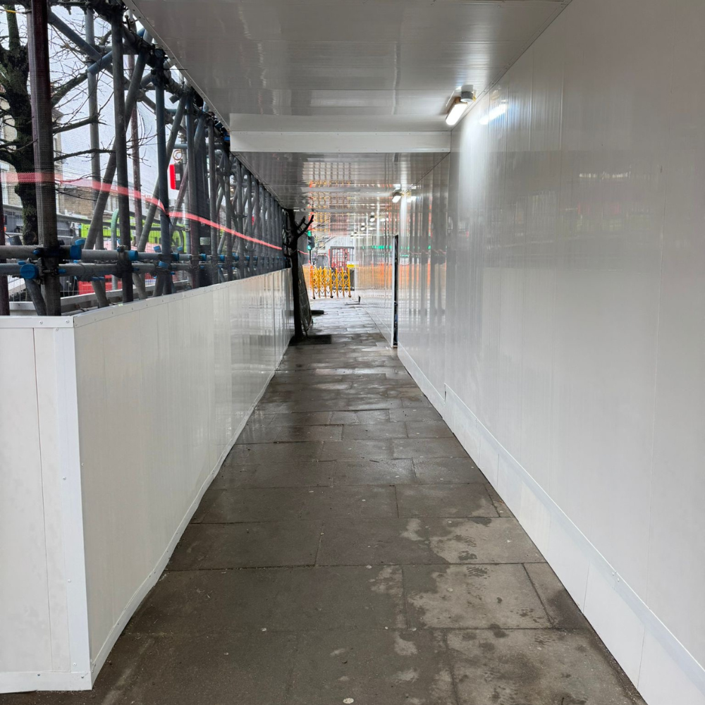 BIGBEN Superhoard Recyclable PVC Scaffold Hoarding – 2.4m x 500mm