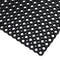 Cellmax rooftop walkway duckboard mat in black rubber showing cellular construction