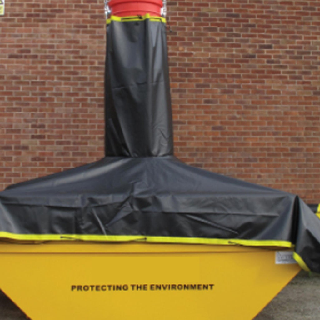 Lockable Condom Skip Hard wearing chute skip cover - Extra Strong - available in a size to ...