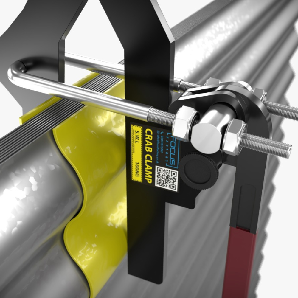 Crab Clamp Corrugated Sheet Lifter