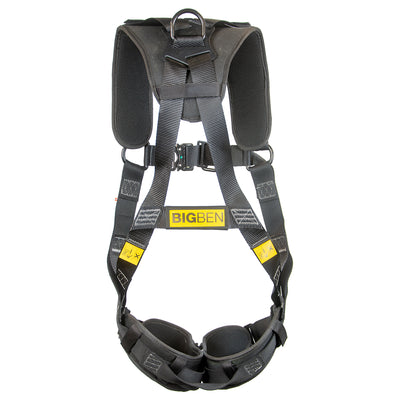 BIGBEN® BIGGUY Deluxe Comfort Plus Padded 2 Point Safety Harness (BLACK) - Quick Release