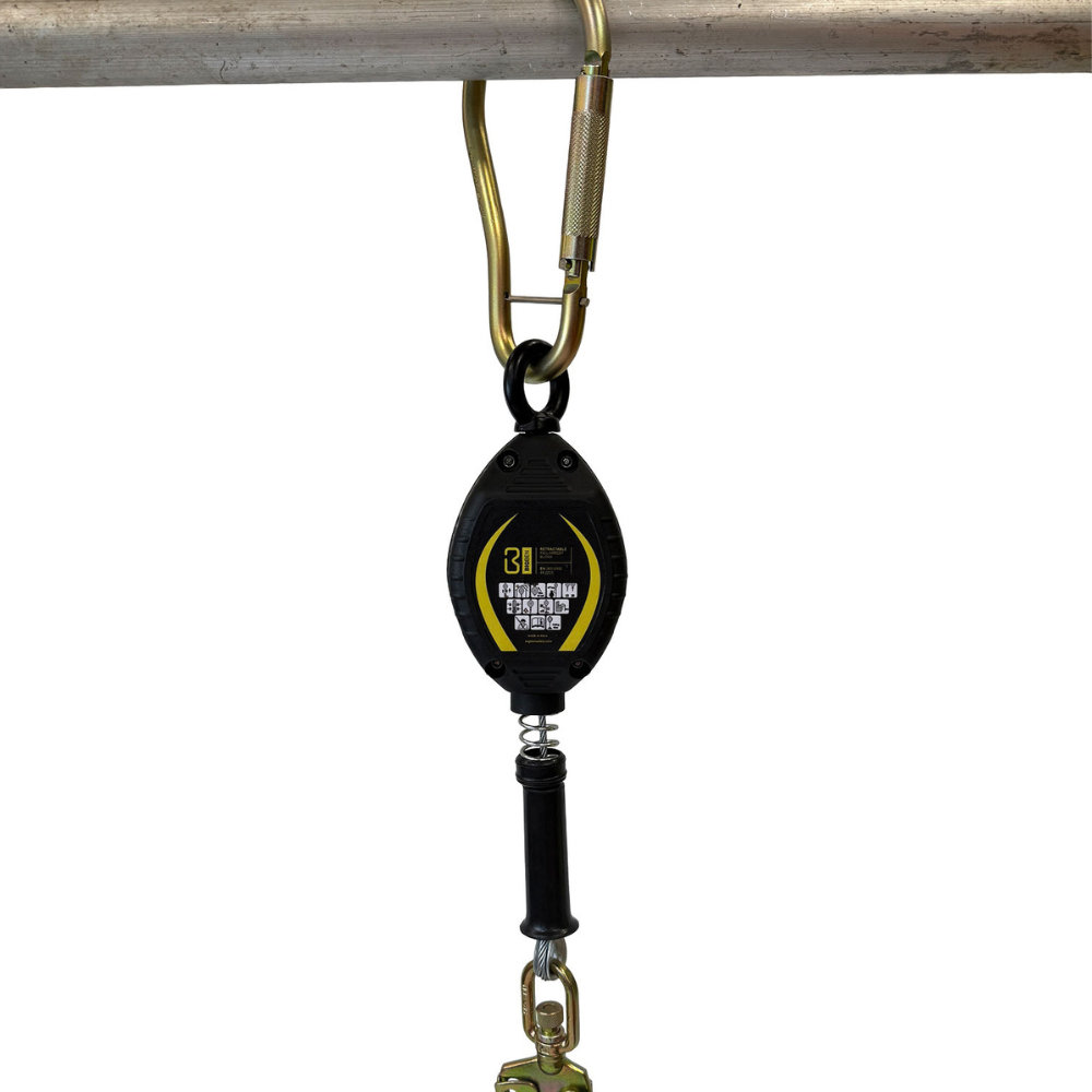 BIGBEN Retractable Galv Steel Fall Arrest Block - 3.5m