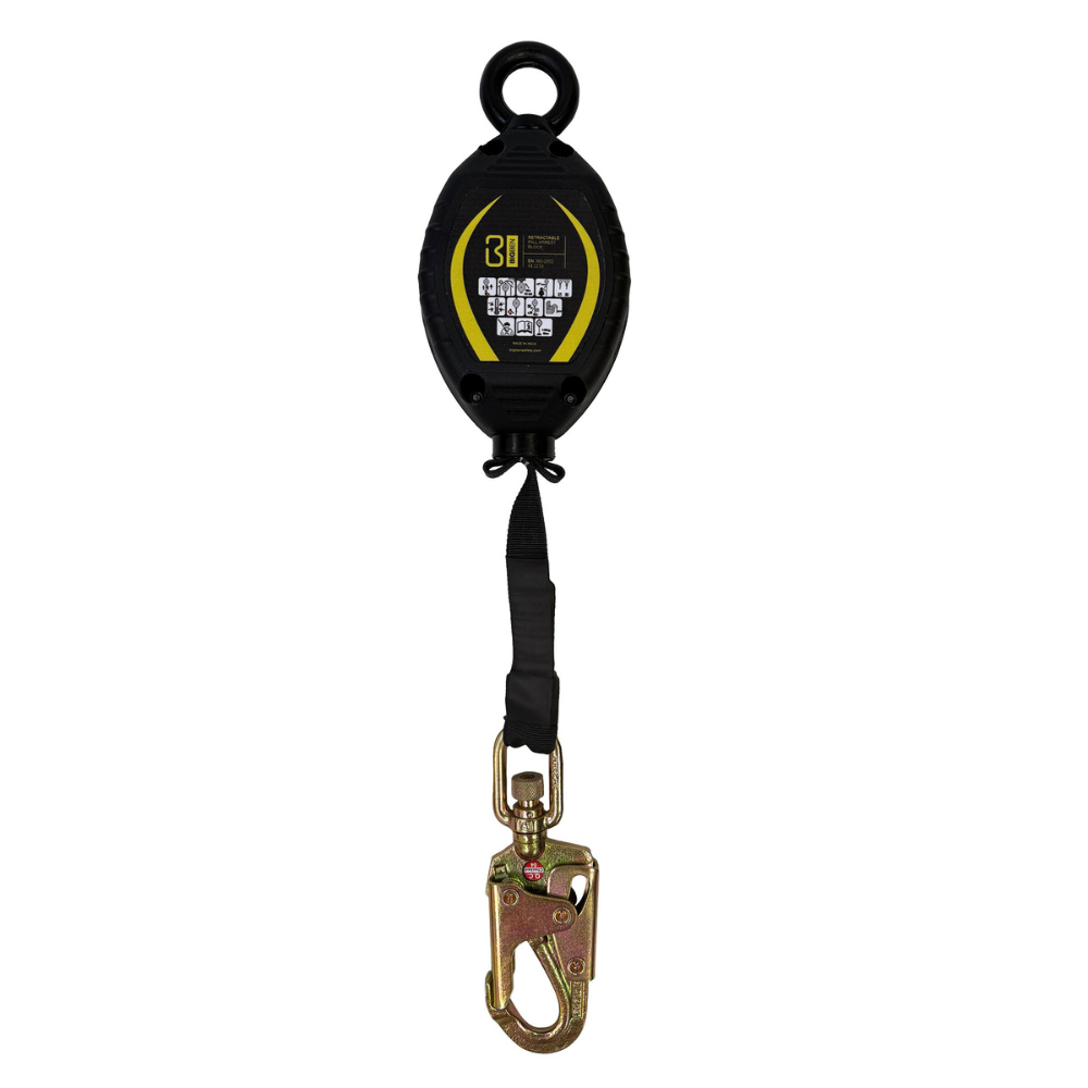 BIGBEN Retractable Webbing Fall Arrest Block - 3.5m