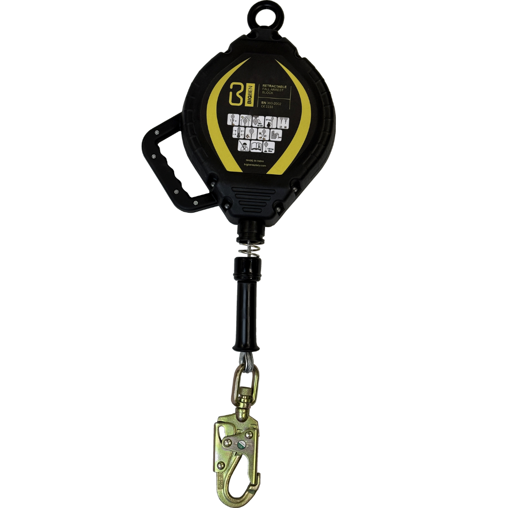BIGBEN Retractable Galv Steel Fall Arrest Block