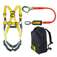 BIGBEN® BIGGUY Backpack Harness Kit with Single Elasticated Lanyard with Alloy Scaffold Hook