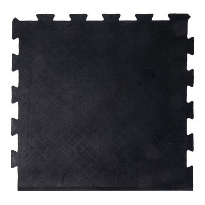 Interlocking Rubber Gym Mat - 60cm x 60cm Tile