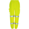 Hi Vis Jogging Bottoms - Yellow