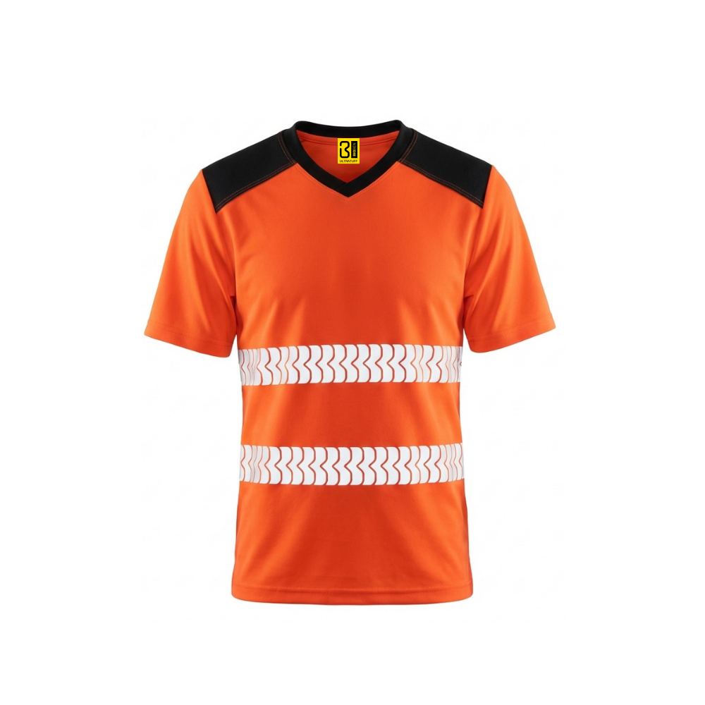 Orange BIGBEN® ULTRATUFF® Hi-Vis Short Sleeve T-Shirt