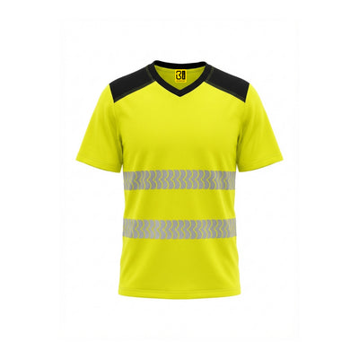Yellow BIGBEN® ULTRATUFF® Hi-Vis Short Sleeve T-Shir