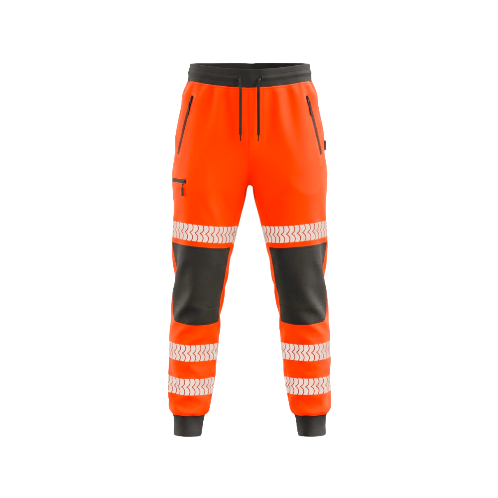Orange BIGBEN® ULTRATUFF® Hi-Vis Flexi Cargo Trousers
