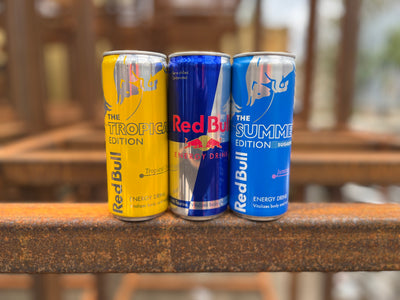 Pack of 4 Red Bull Cans - GIFT