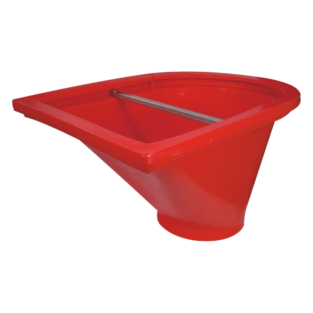 BIGBEN UltraTuff® 20" Rubble Chute - Side Entry Hopper Section with Metal Bar