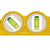Stabila Rare Earth Magnetic Level with 3 Fixed Vials