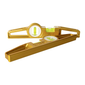 BIGBEN® Scaffolders Level Induction Magnetic - Alloy Gold